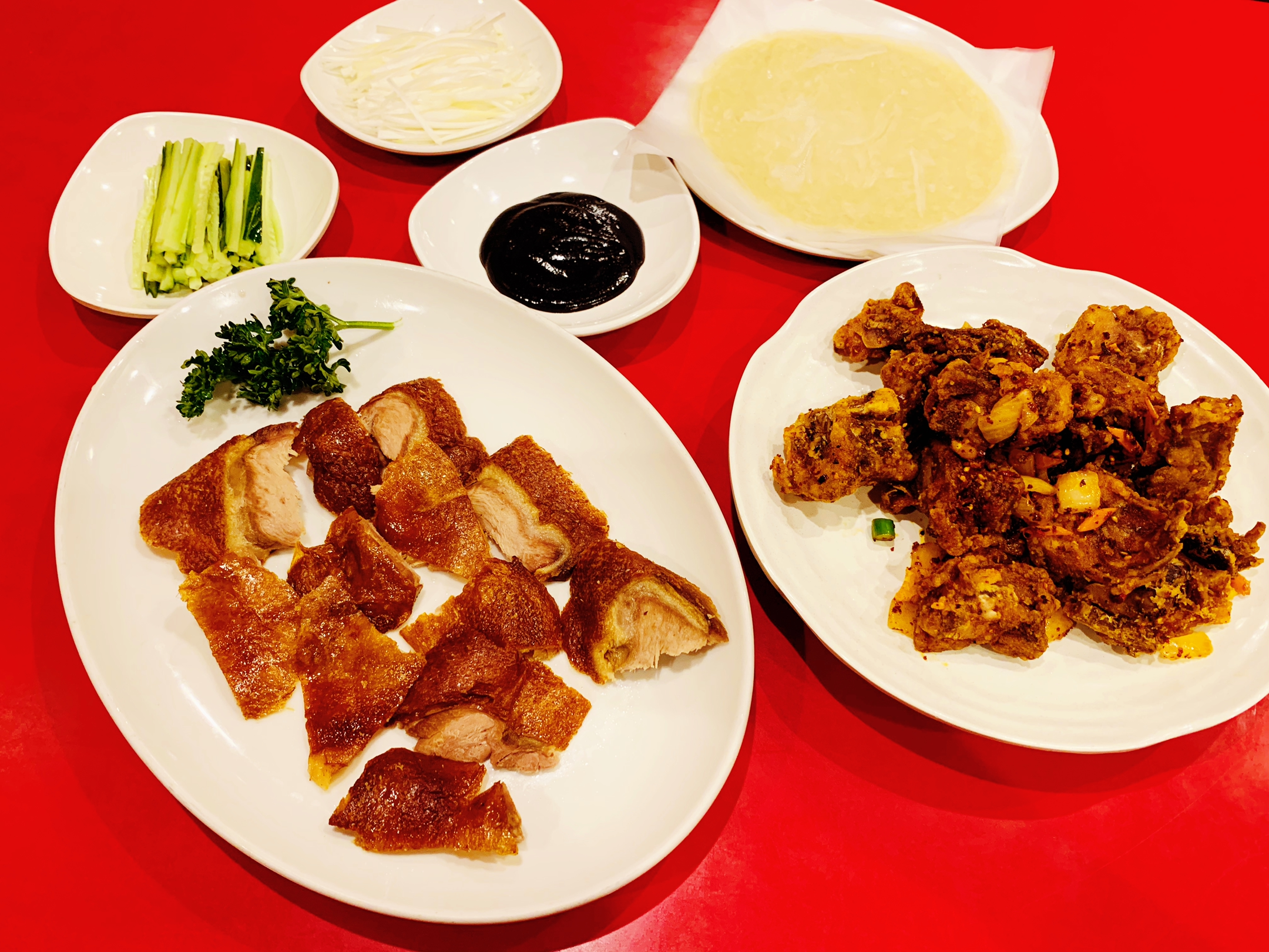 永利 北京ダック一羽(二種味わい)