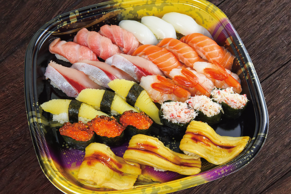 大起水産回転寿司 特特上にぎり3人前(27貫)[Top-class Sushi Set(27 Piece)]