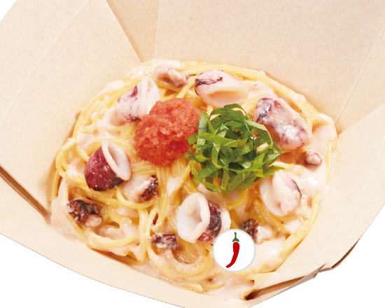 ジョリーパスタ 【213】イカの明太子クリーム