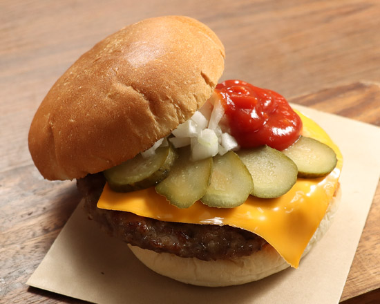 ハンバーグTERU F-1163】チーズバーガーCheese burger