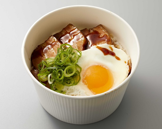 餃子食堂マルケン チャーシューエッグ丼 Roasted Pork Fillet ＆ Eggs Rice Bowl