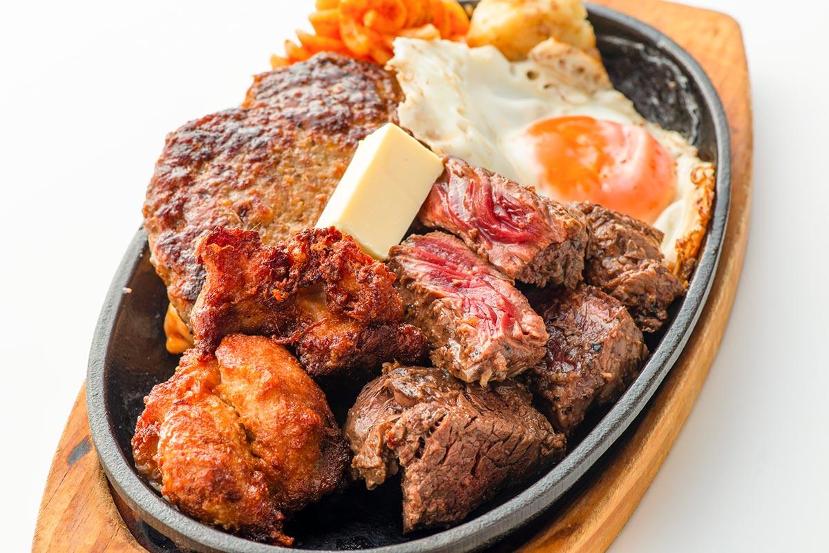 肉と米 ハジメ 贅沢3種盛りボックス\t