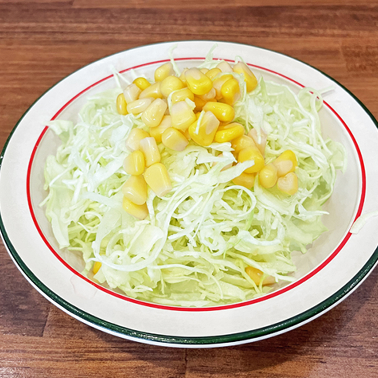 かつ丼 吉兵衛 サラダ 青じそドレッシング