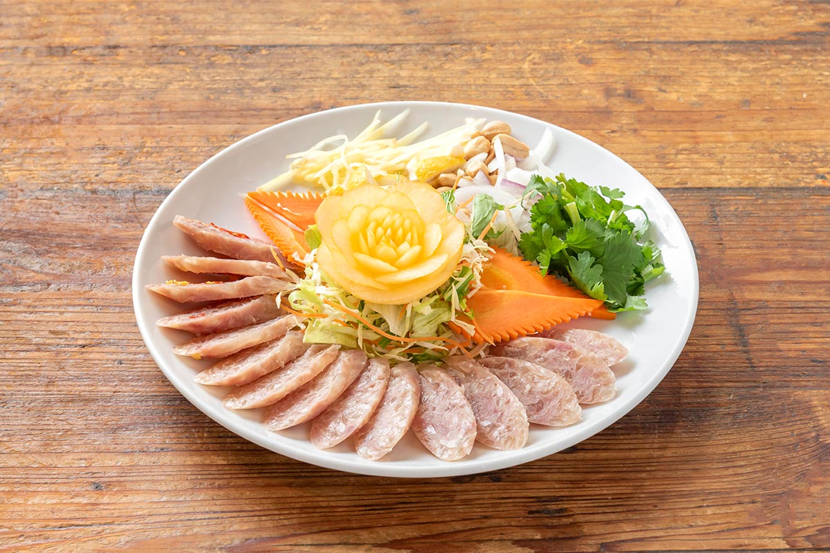 ガパオ食堂 タイ風ソーセージ(ネームスライ) Thai Sausage