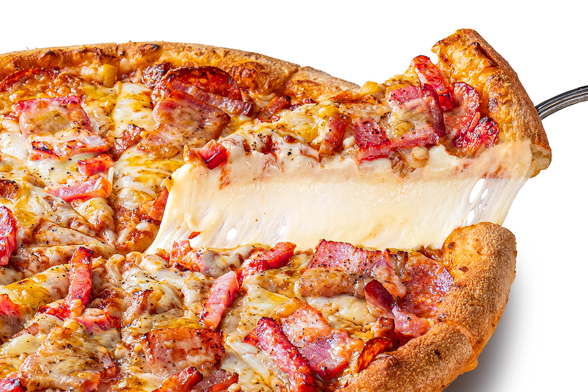 ピザハット ジューシー厚切イベリコ(Mサイズ)