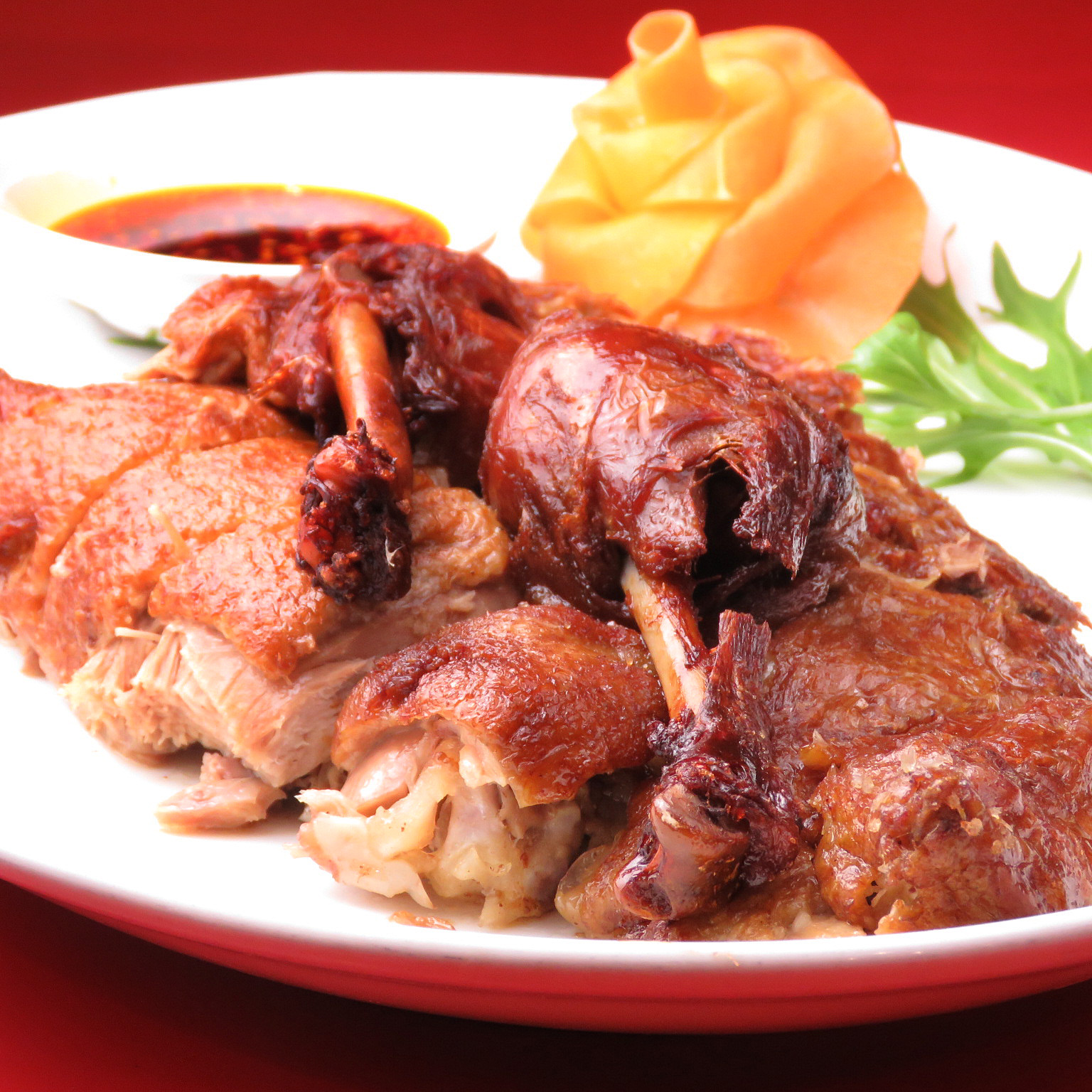 永利 鴨肉のサクサク揚げ(半匹)