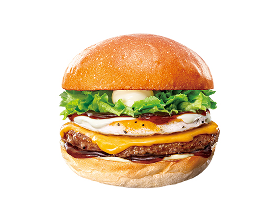 ロッテリア 【単品】絶品チーズたまてりバーガー Ultimate Cheese Teriyaki Burger with Egg