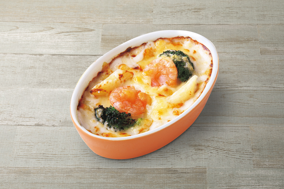 ピザハット ぷりぷり海老のグラタン