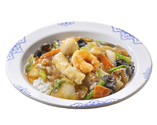 バーミヤン 中華丼