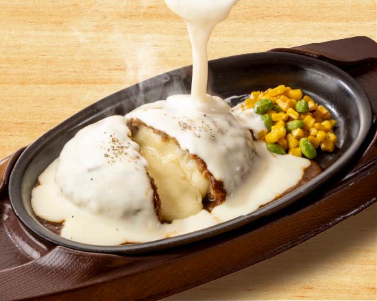 ガスト チーズONチーズINハンバーグ