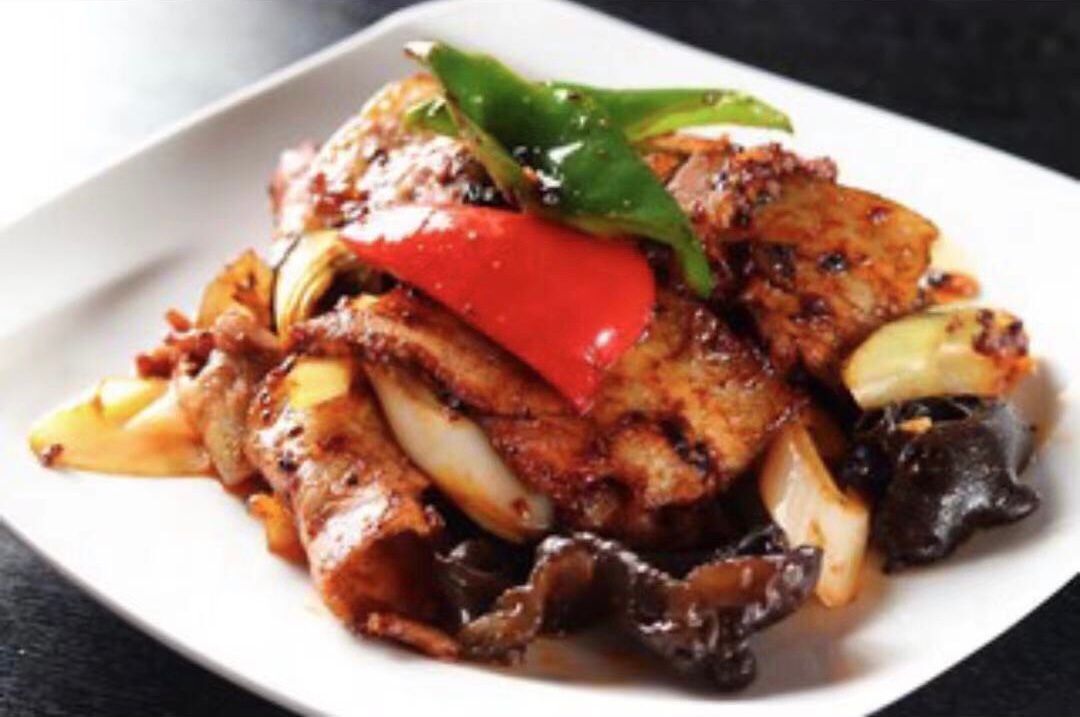 天鴻餃子房 四川風ホイコーロー