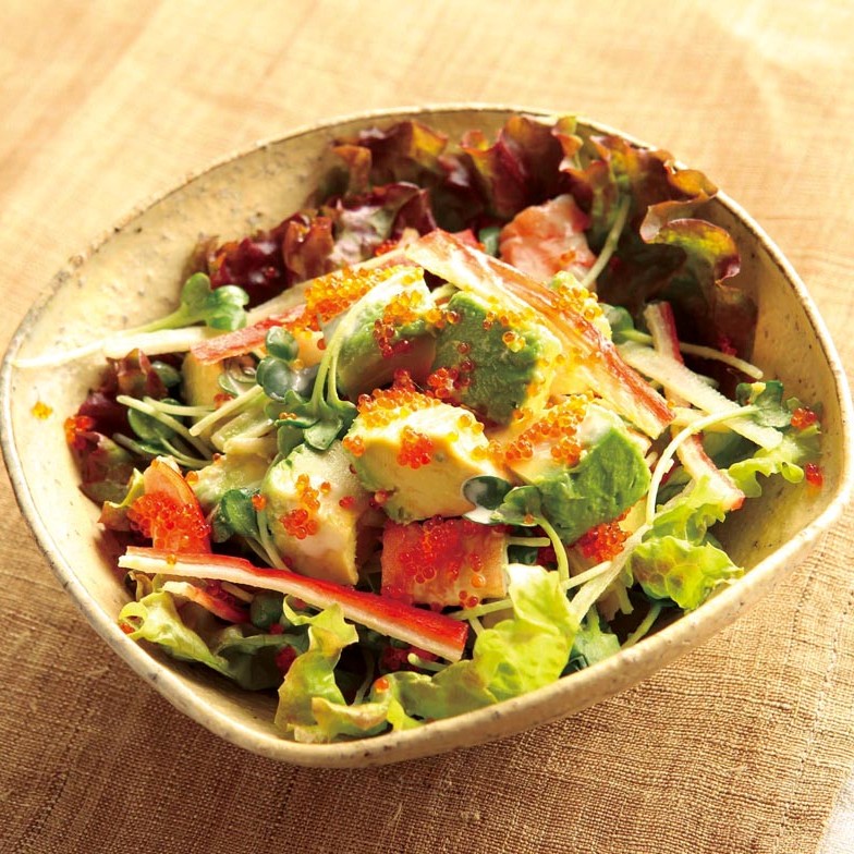 どんまつ アボカドサラダ