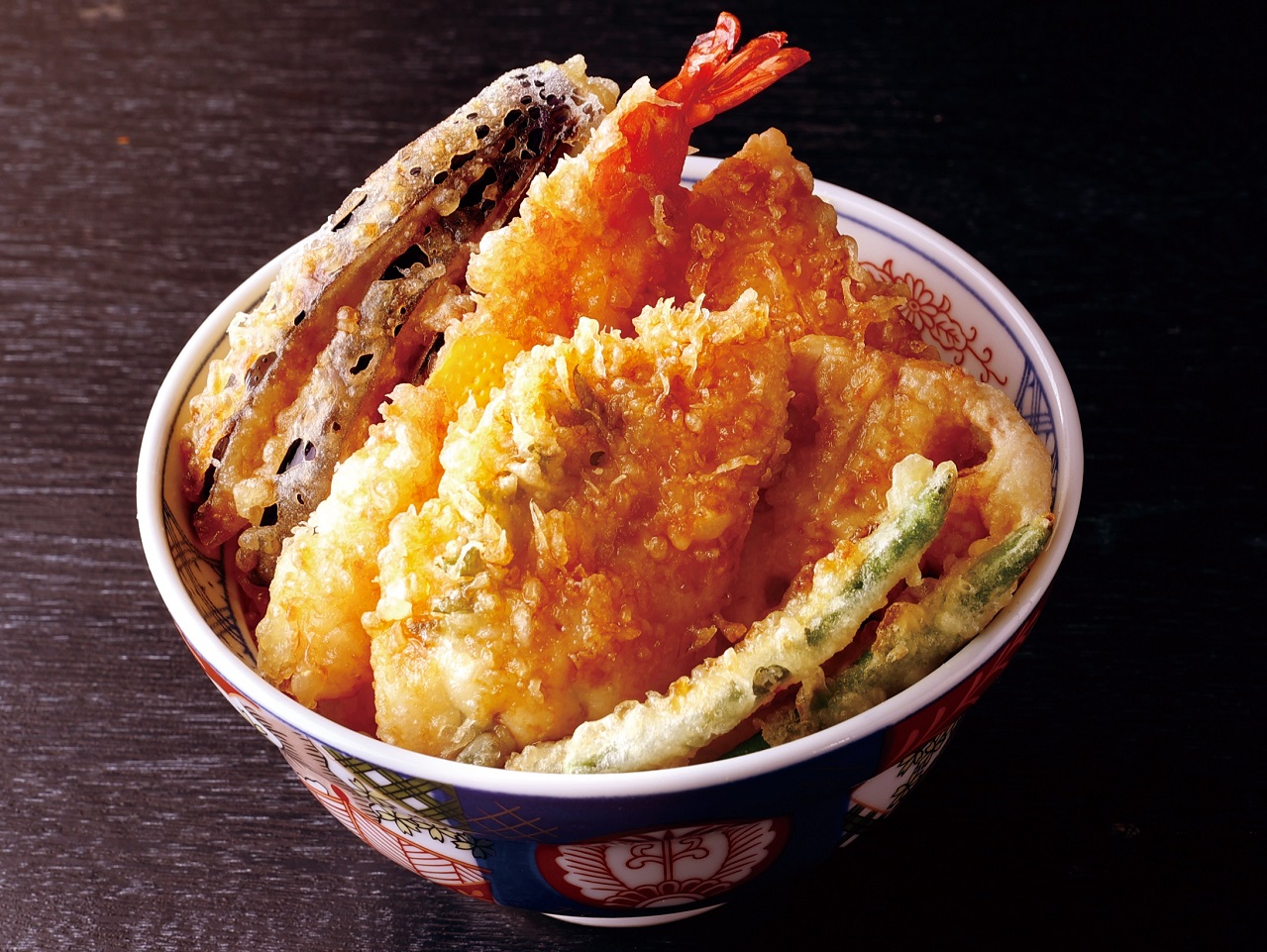 どんまつ 真鯛と海老の天丼