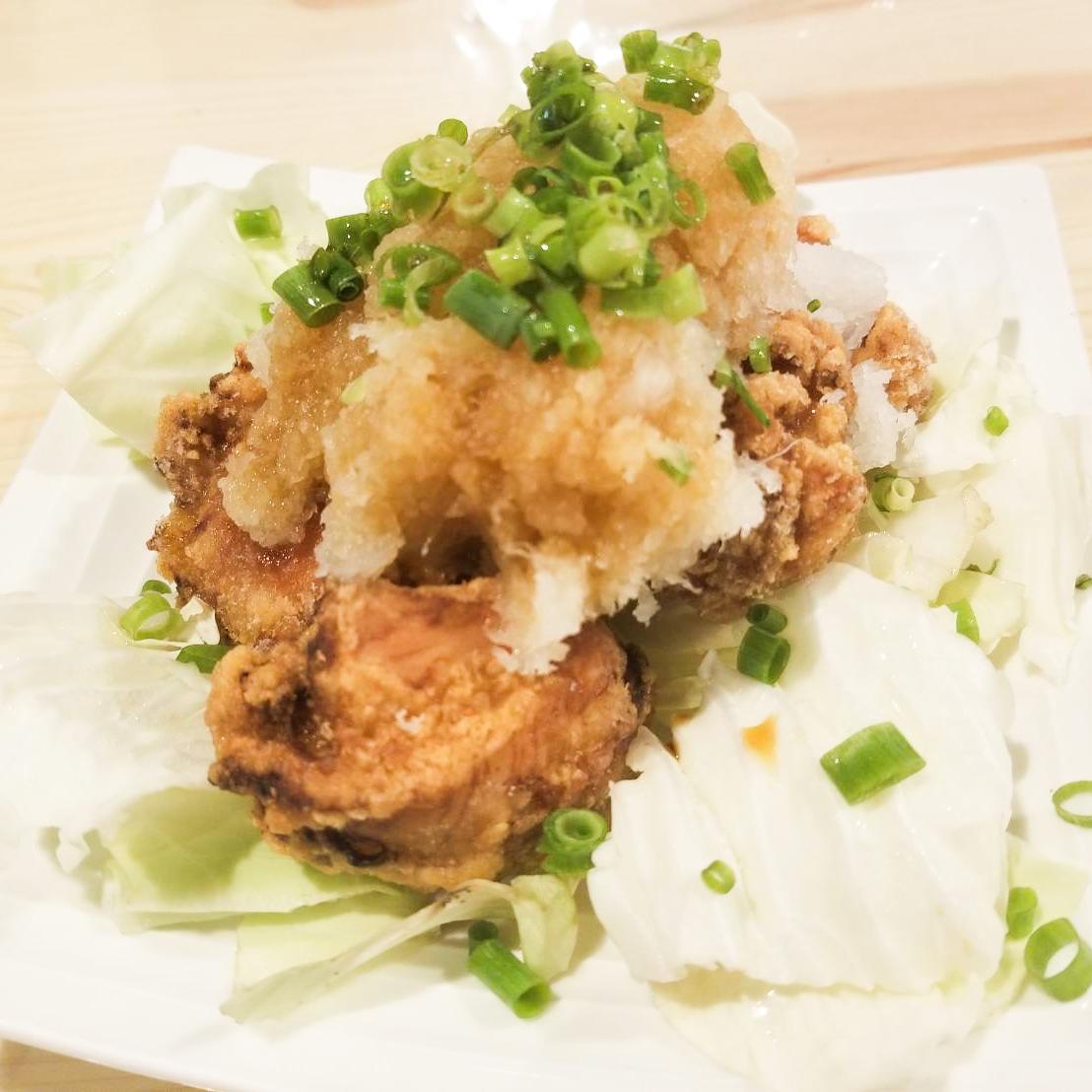 とりとり亭 おろしポン酢唐揚げ
