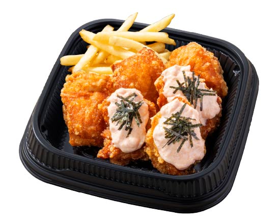 から好し (おかず)【キャベツをポテトに変更】”博多やまや”明太マヨ から揚げ合盛り6個