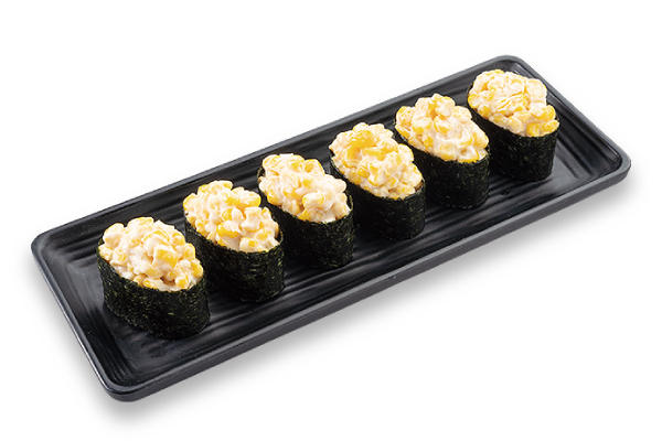 かっぱ寿司 ちょい足し寿司 感動コーン(6貫)