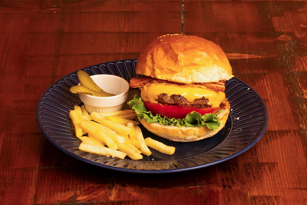 プレミアムベーコンチーズバーガー Premium Bacon Cheeseburger