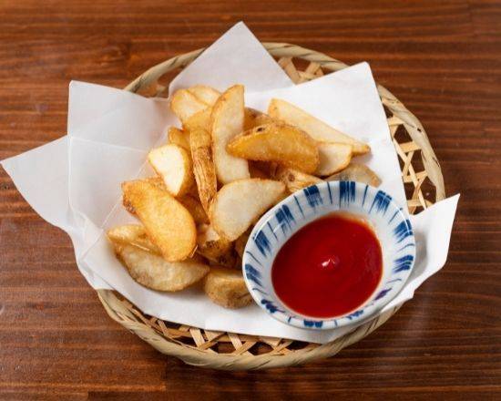 もつ焼きばん フライドポテト