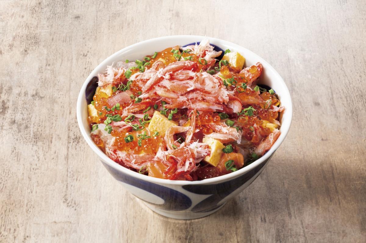 魚や一丁 カニちらし丼