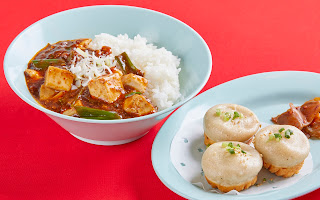 ダパイダン105 小龍包(3個)+陳麻婆飯(チンマーボーハン)