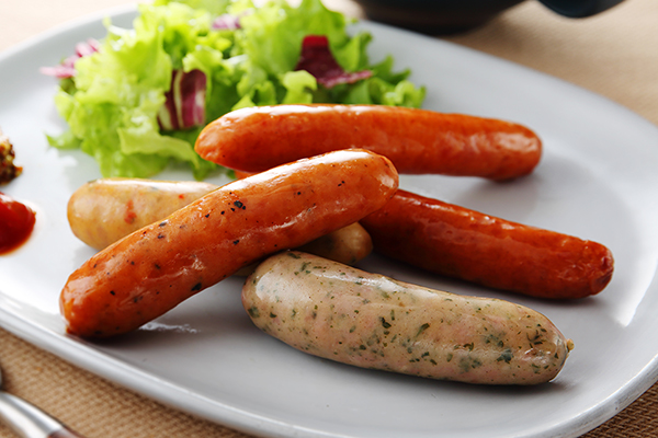 黒毛和牛ハンバーグ専門店 福よし ソーセージ盛合せ