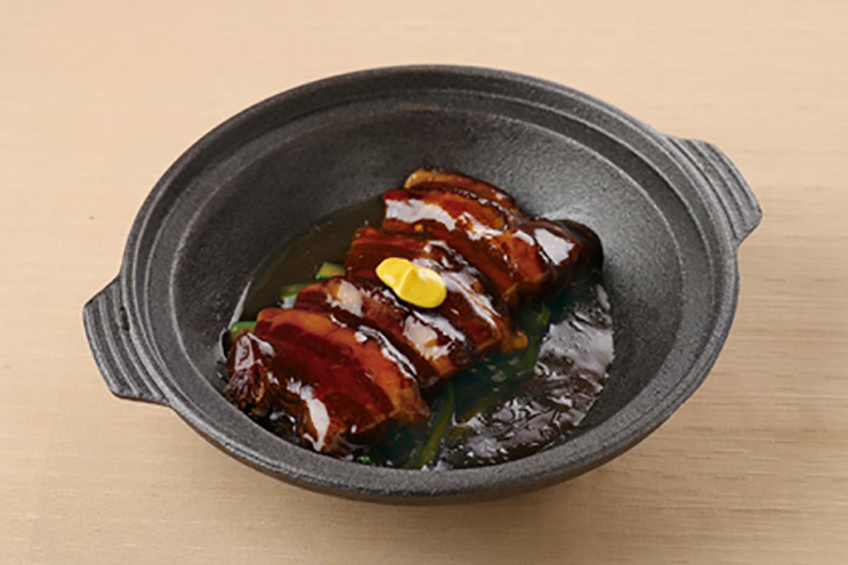 健康中華青蓮 豚バラと青菜の角煮