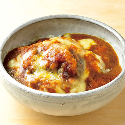 ピザ・サントロペ 半膳チーズ焼カレー