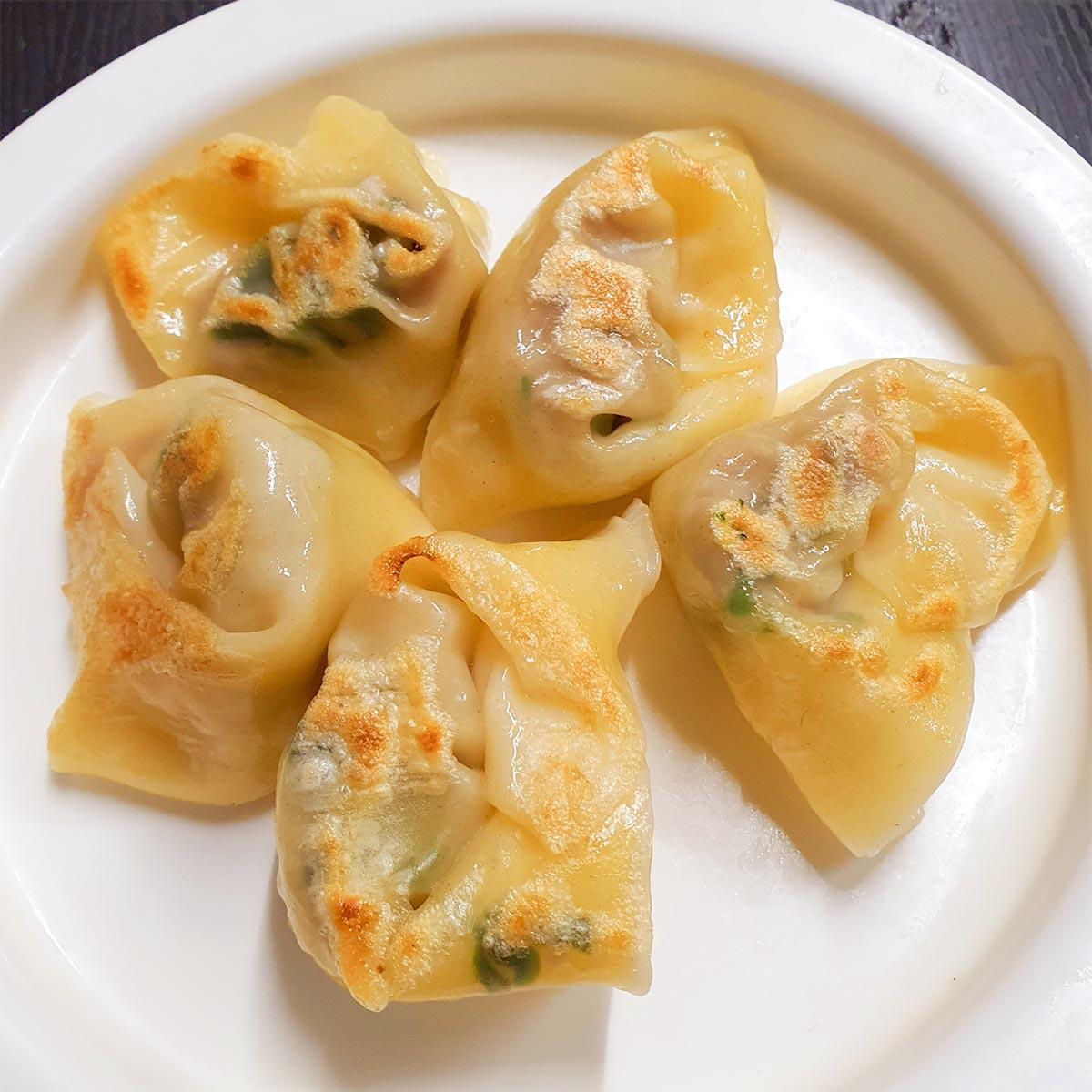 台湾小籠包 油煎薺菜大雲吞