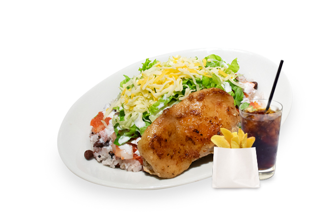 the 3rd burger サルサチキンバーガーボウルセットご飯大盛