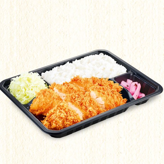 かつ庵 国産ささみかつ弁当 Chicken Tender Cutlet Combo Meal