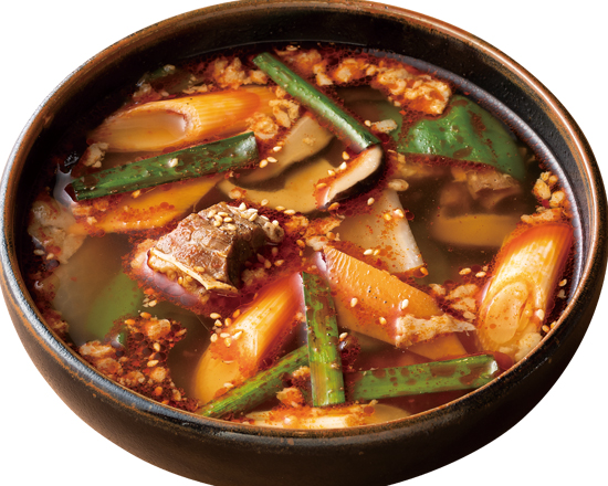 七輪房 カルビスープ