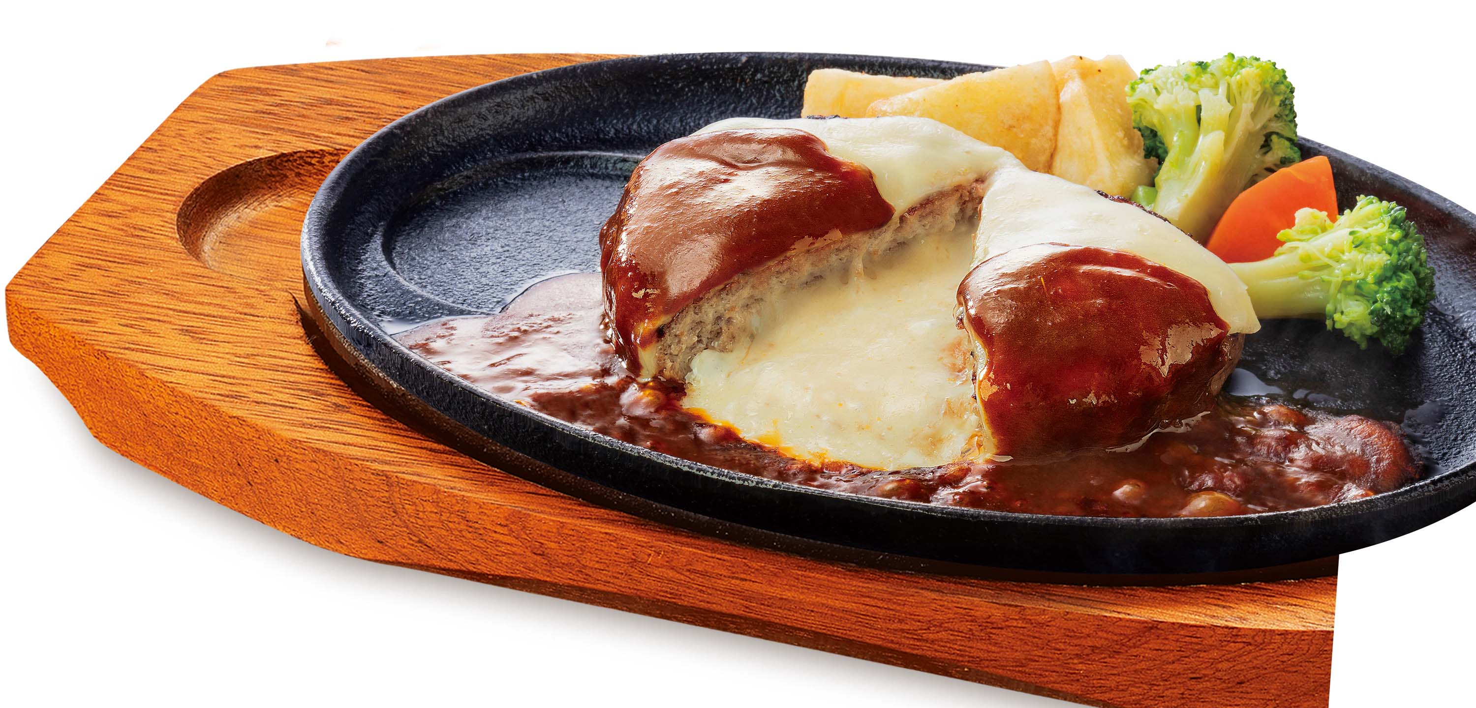 ステーキのどん チーズインハンバーグ(デミグラスソース)