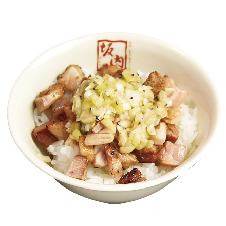 喜多方ラーメン坂内 ミニねぎ塩炙り焼豚ご飯