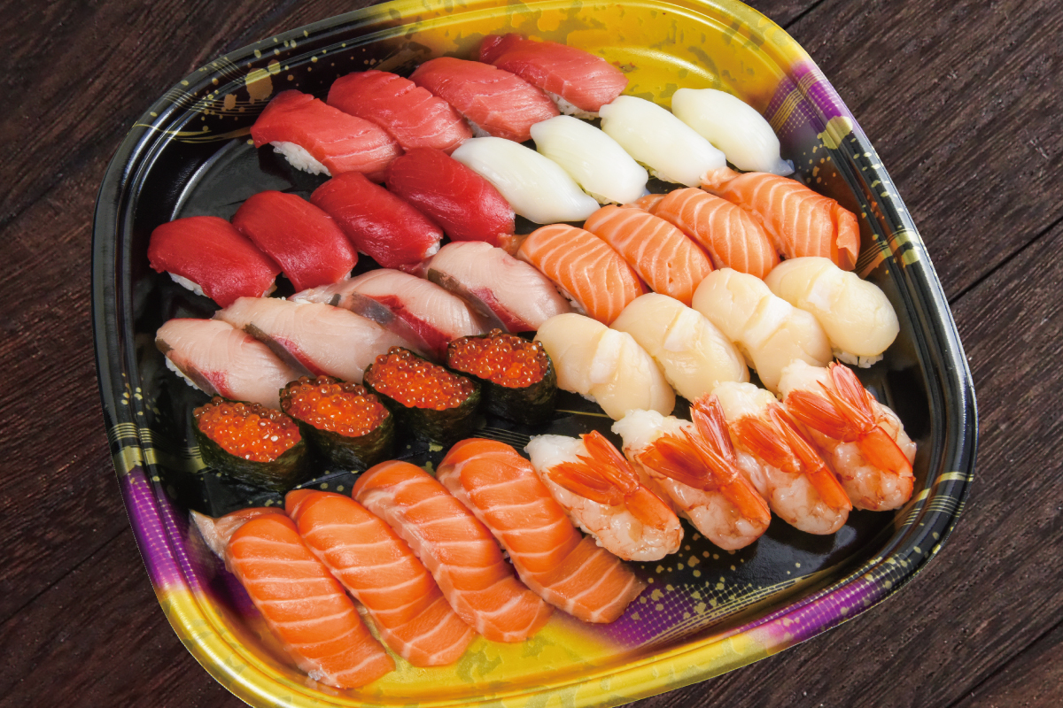 大起水産回転寿司 厳選にぎり4人前(36貫)[Premium Sushi Set(36 Piece)]