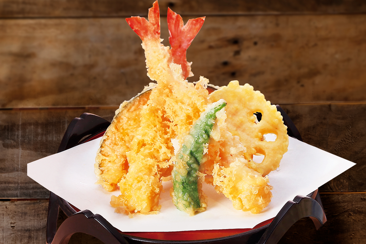 和食めん処サガミ 海老天ぷら盛り合わせ