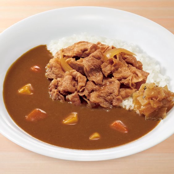 牛カレー Pork Curry Rice w/ Beef