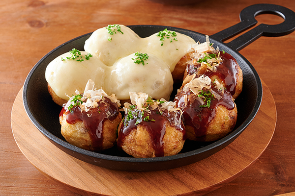 はっちゃんのたこ焼き はっちゃんのたこ焼き ハーフ＆ハーフ