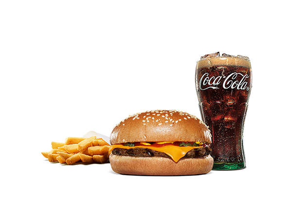 バーガーキング チーズバーガーセット