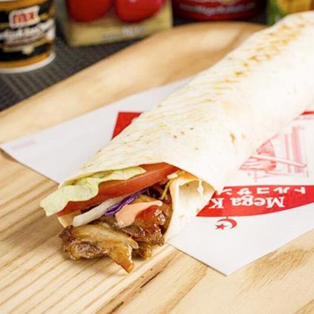 メガケバブ人気No.4 ②ロールケバブチキン Roll Kebab Chicken