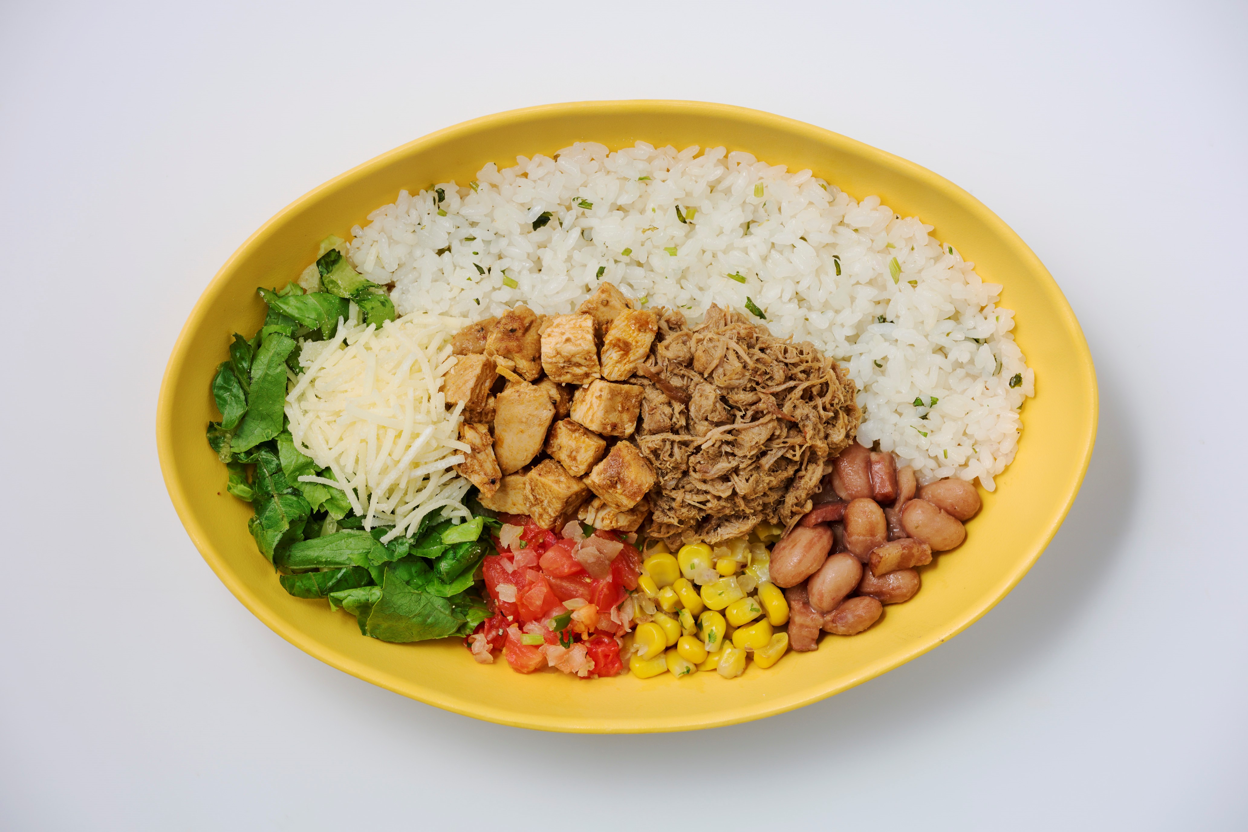 フリホーレス メキシカンボウルPChicken＆Carnitas Bowl