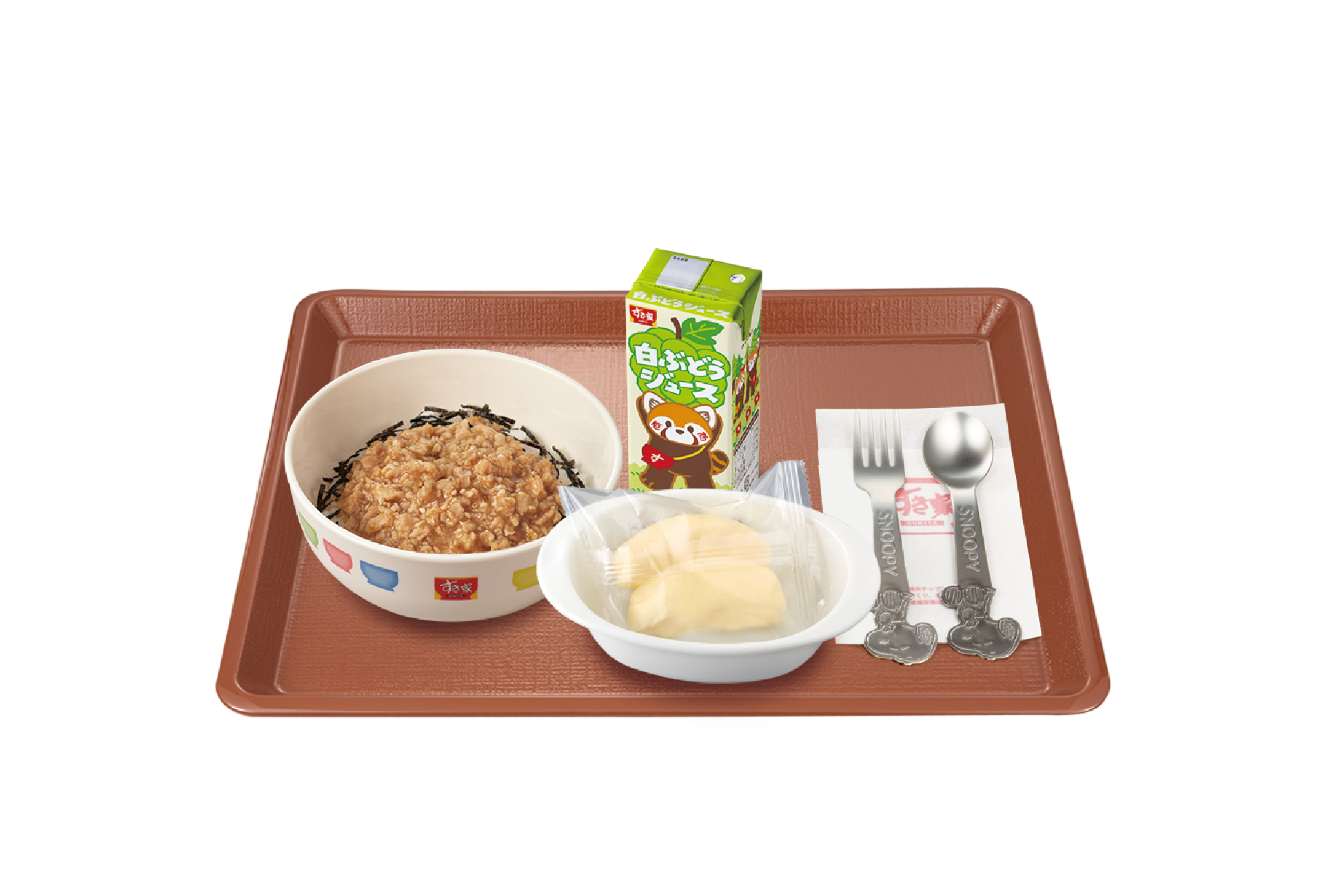 すき家 お子様とりそぼろ丼すきすきセット