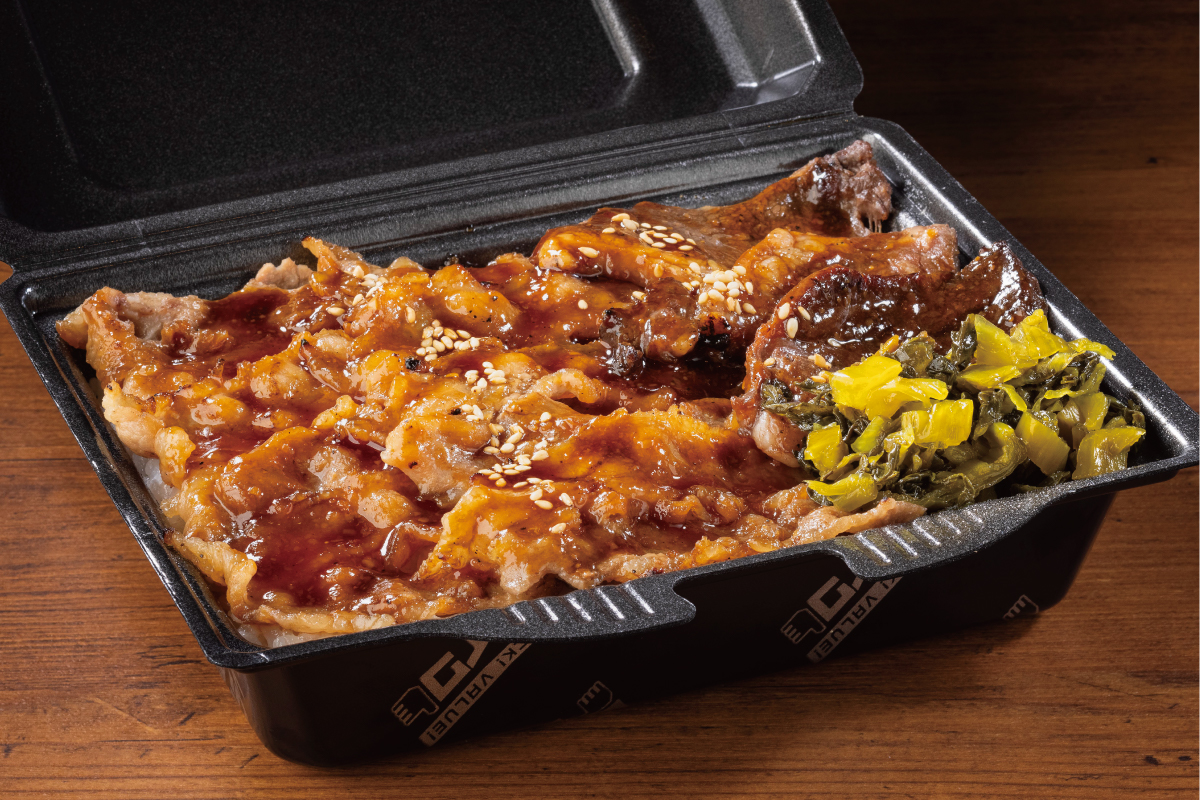 焼肉ライク 網焼き牛カルビ＆ハラミ焼肉弁当