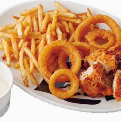 SHOGUN BURGER フライ盛り合わせ