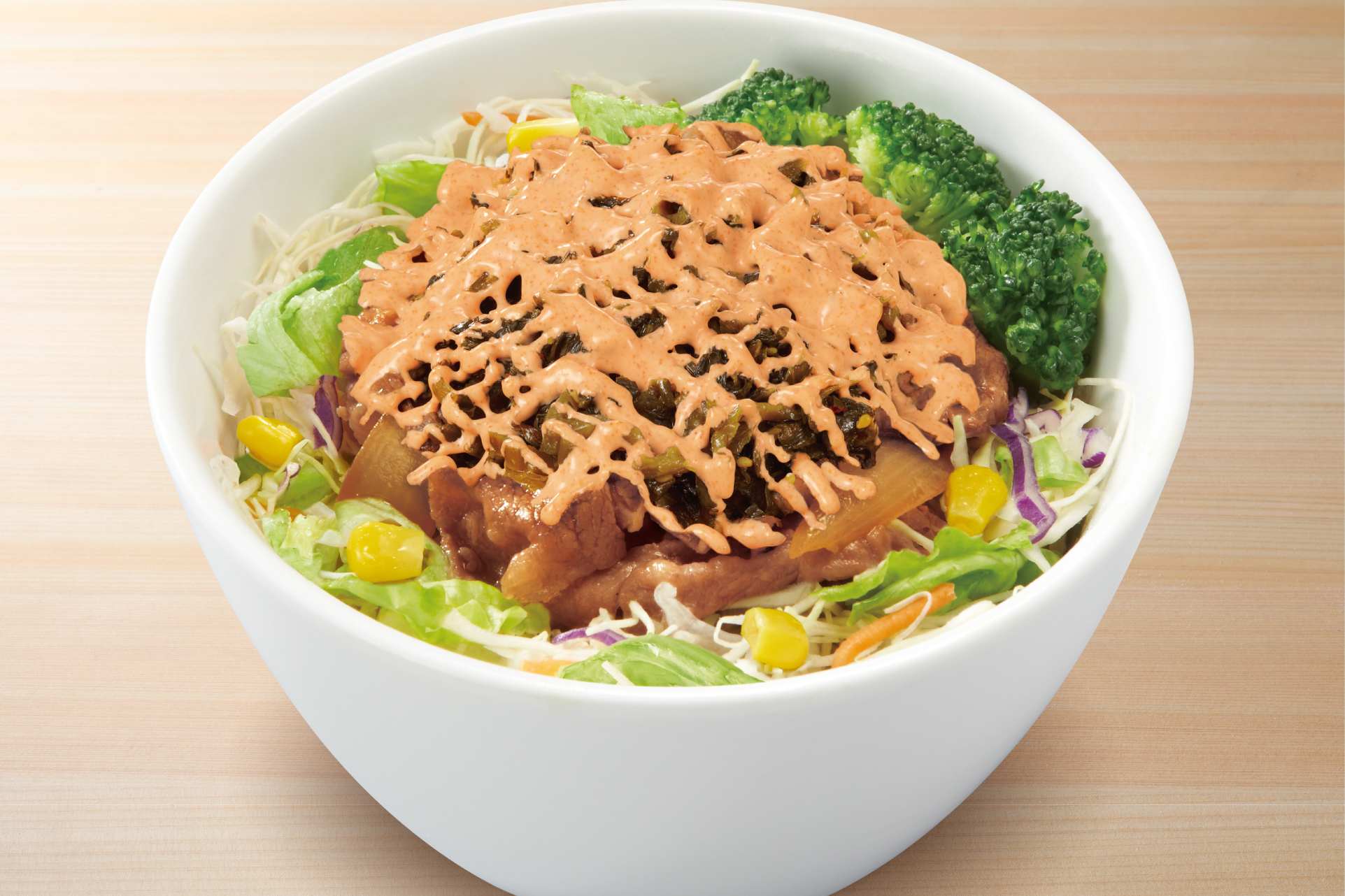 すき家 高菜明太マヨ牛丼ライト