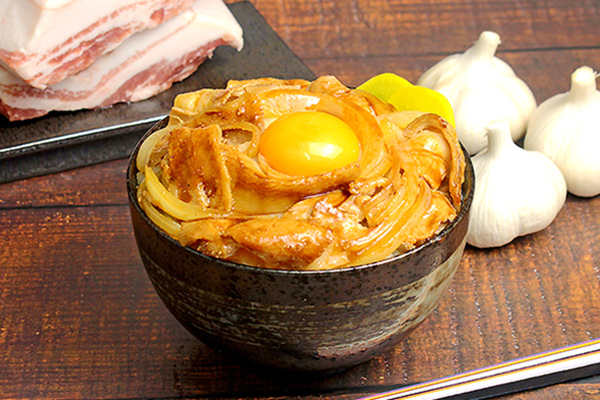 スタミナニンニク豚丼
