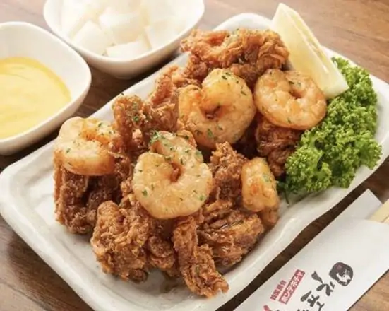 韓国料理 ホンデポチャ ハニーエビチキン