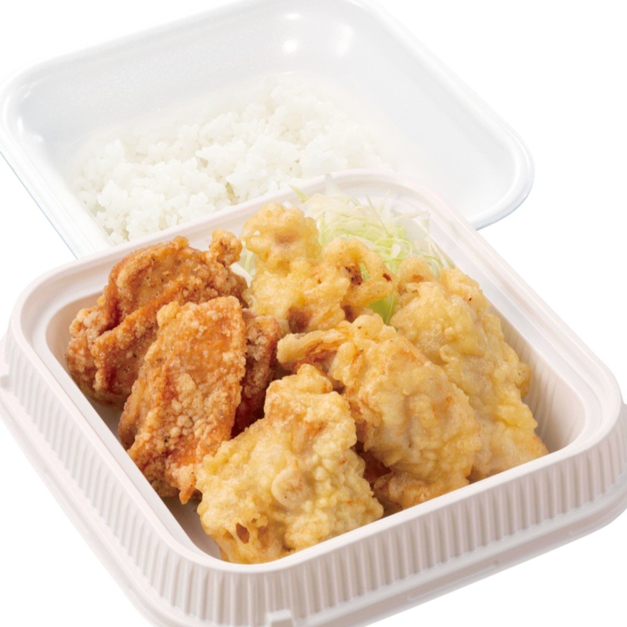 からやま とり天合盛り弁当
