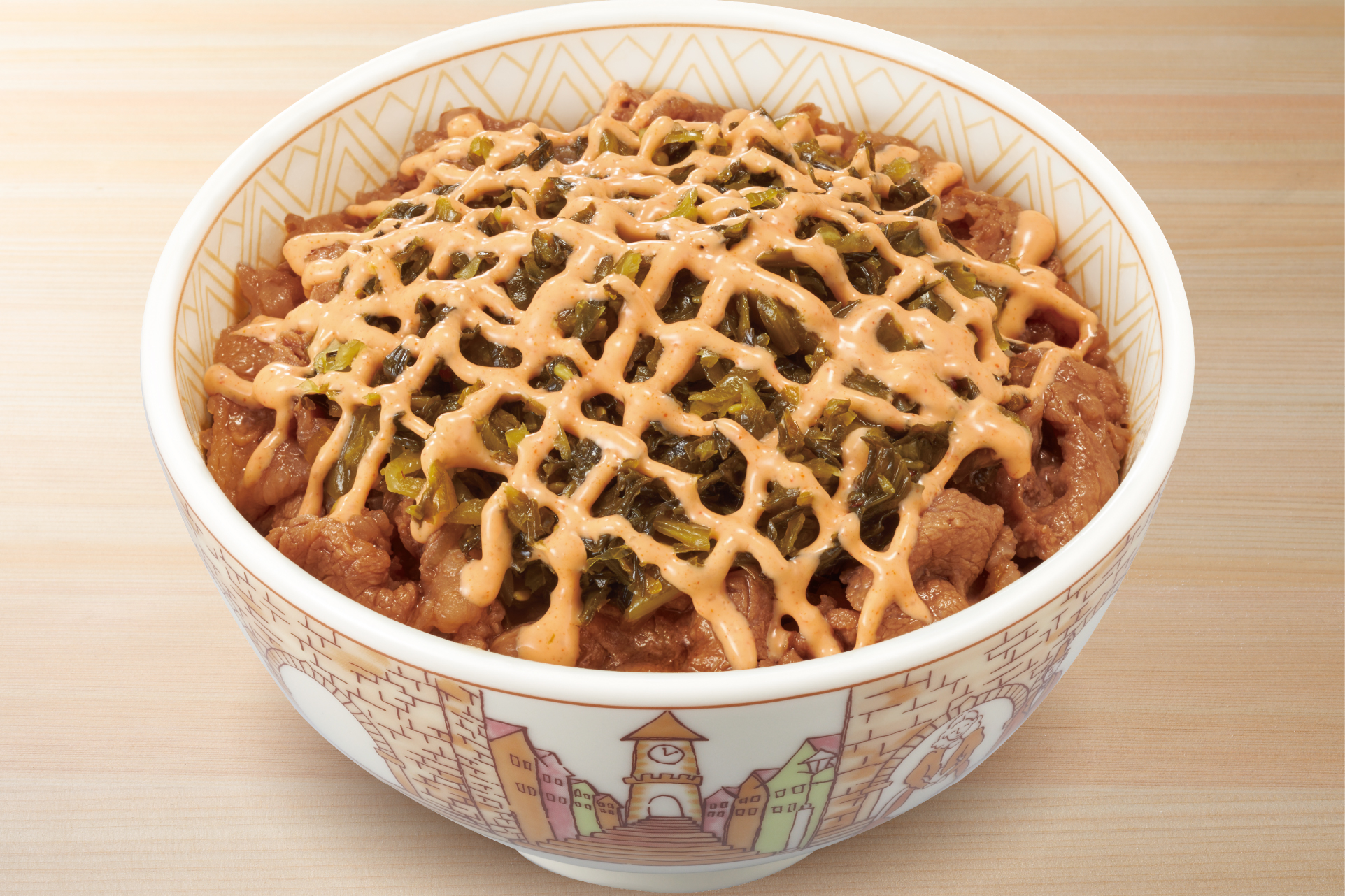 すき家 高菜明太マヨ牛丼