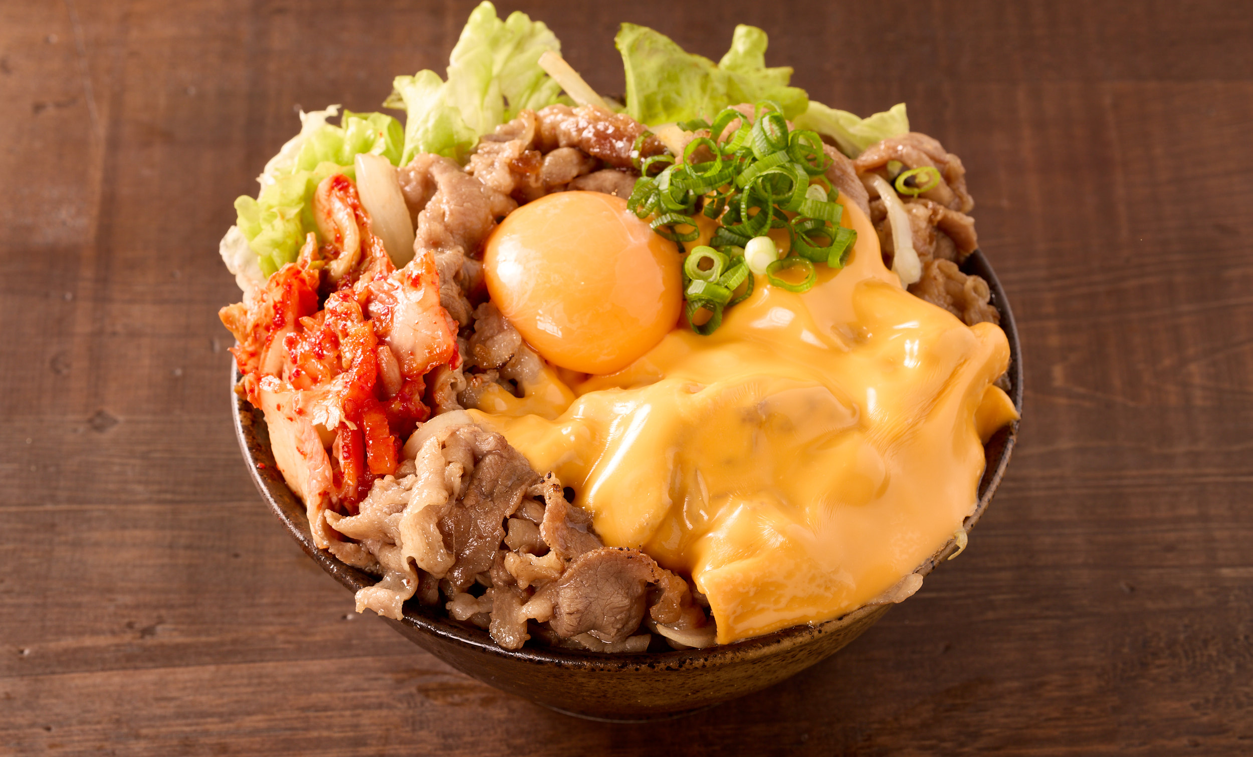 肉テロ!肉たらしくてぎゅう とろけるチーズの牛カルビスタミナ丼 Cheese Beef Kalbi Stamina Bowl