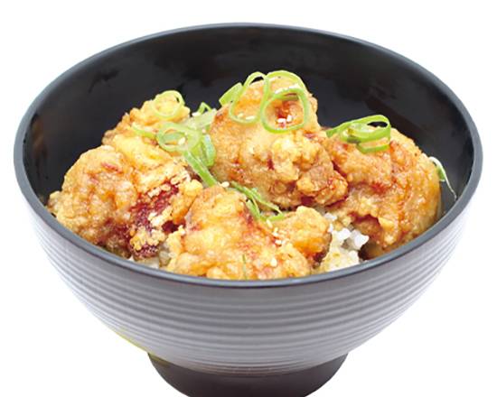 鳥ぷろ からあげ丼 Fried Chicken Rice Bowl